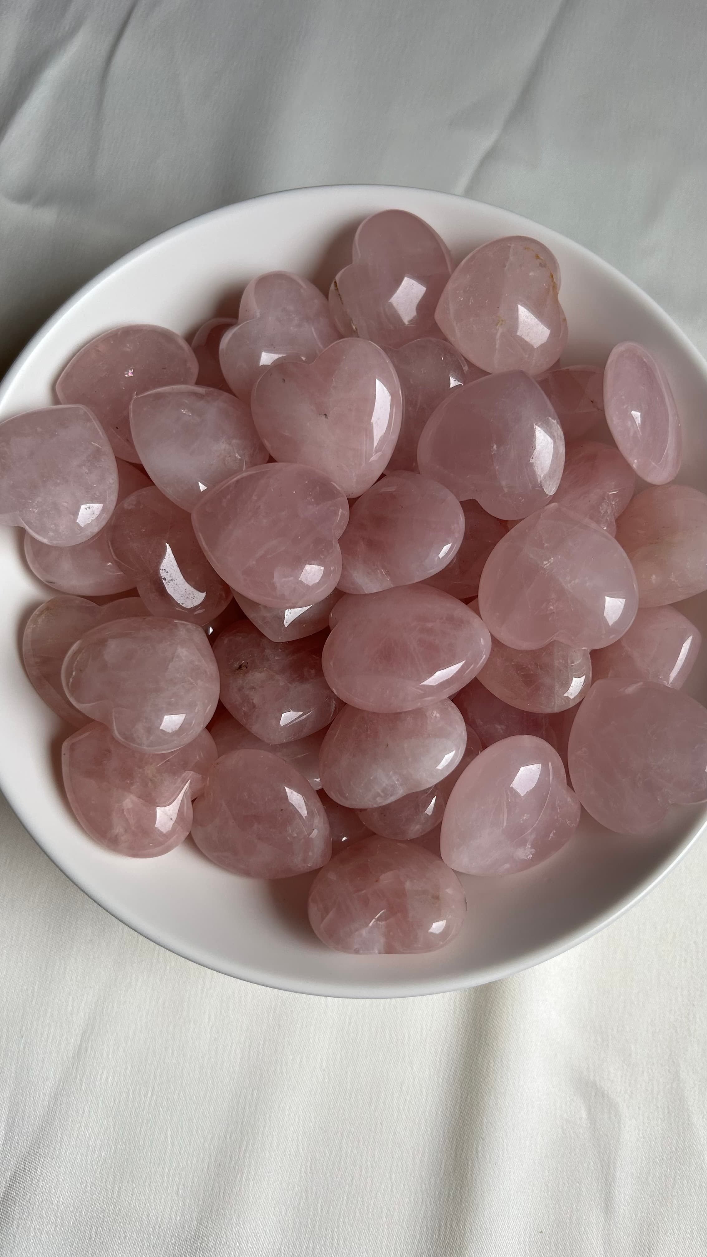 Cœur Quartz Rose