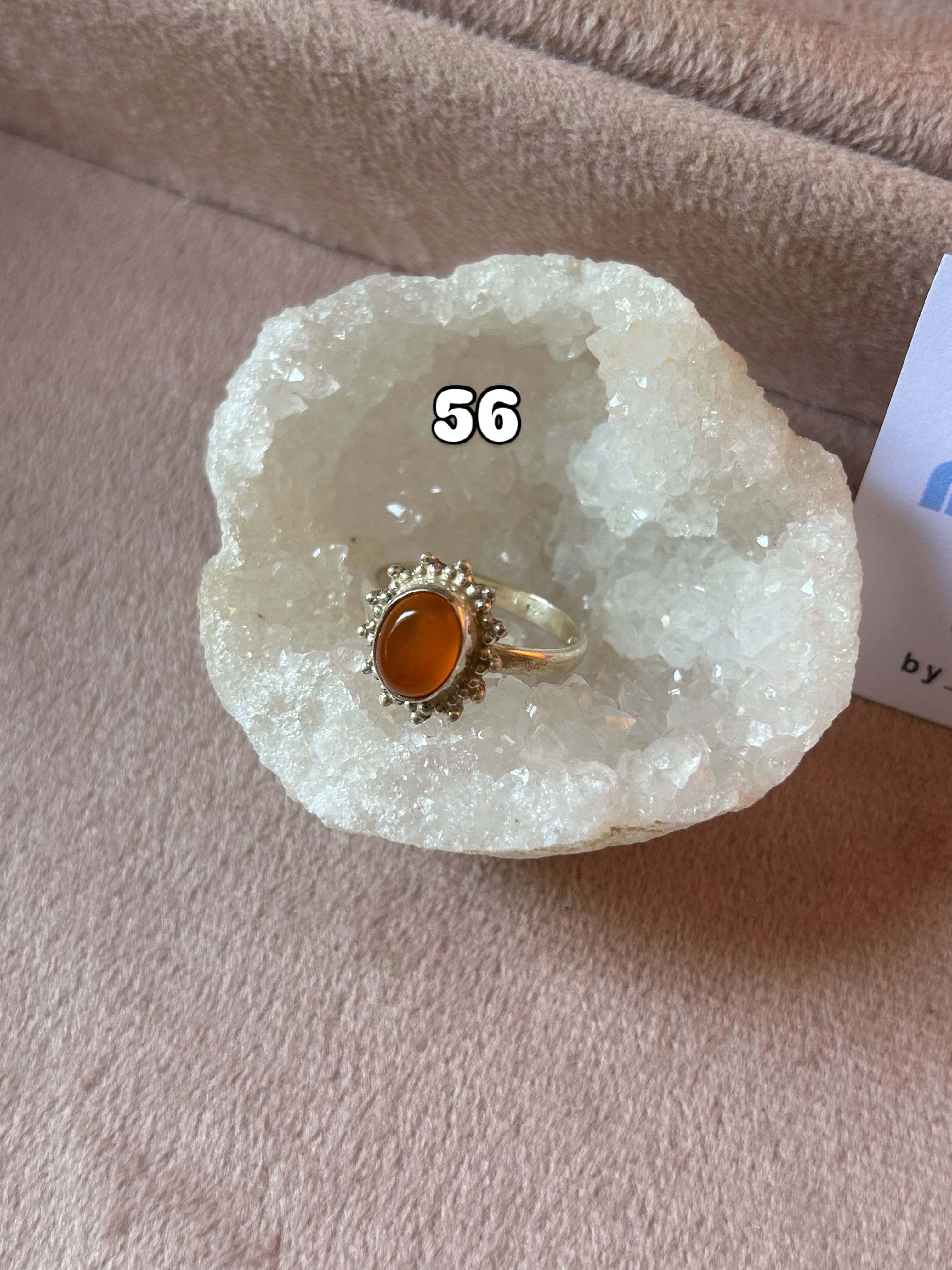 Bague cornaline 02