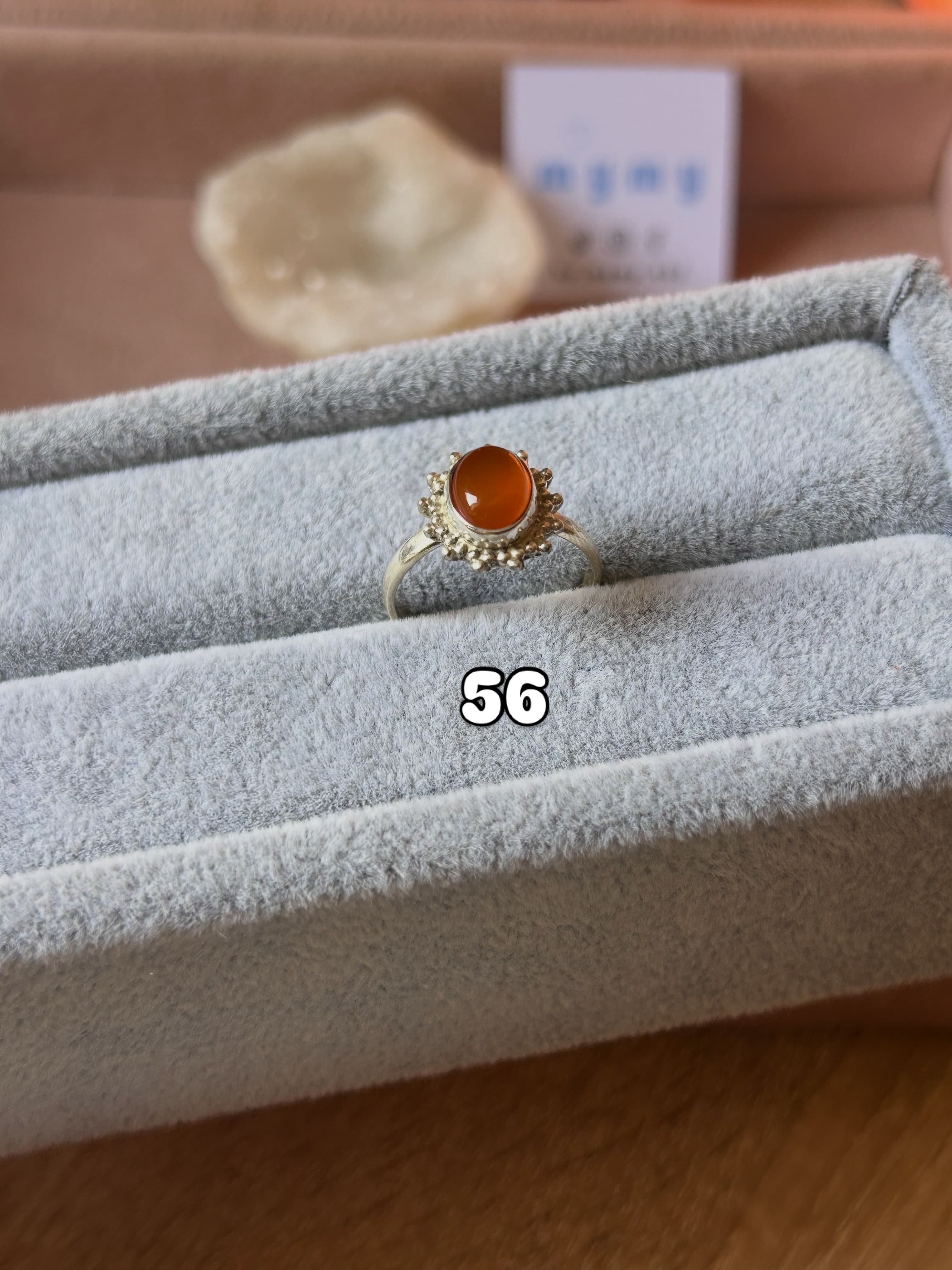 Bague cornaline 02