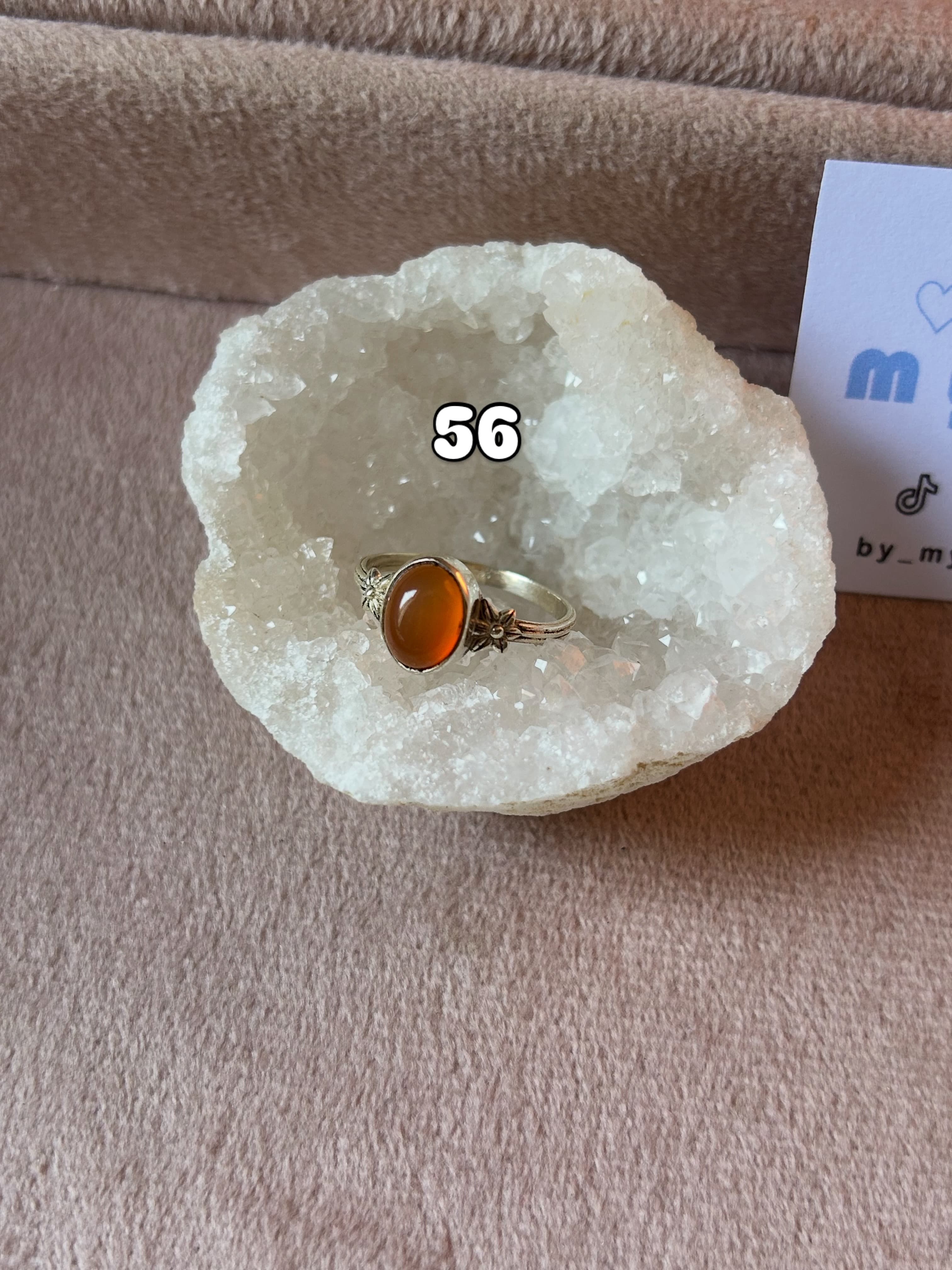 Bague cornaline 03