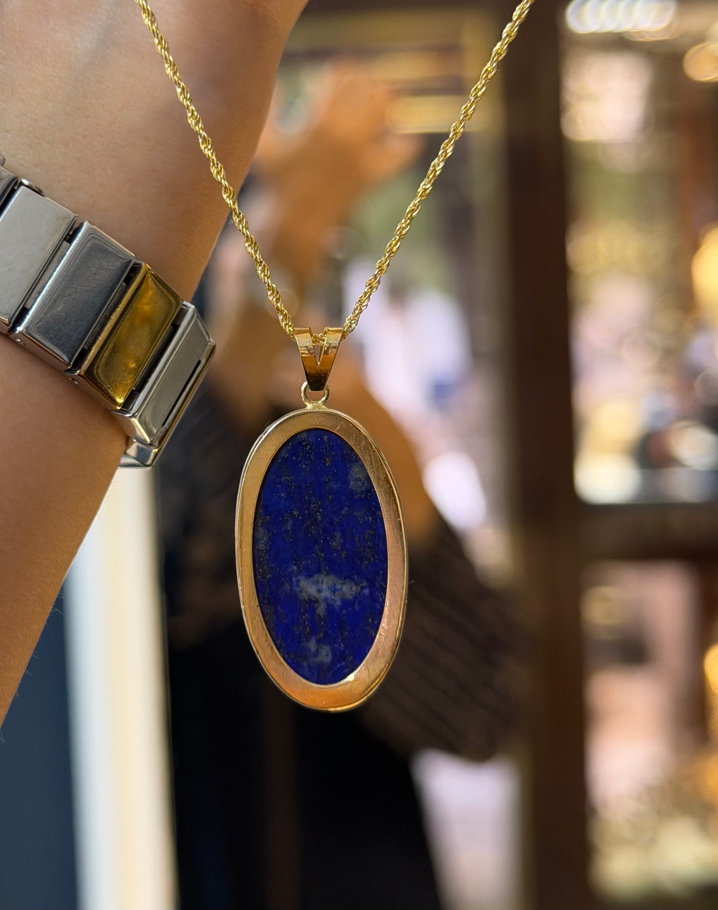 Pendentif lapis lazuli
